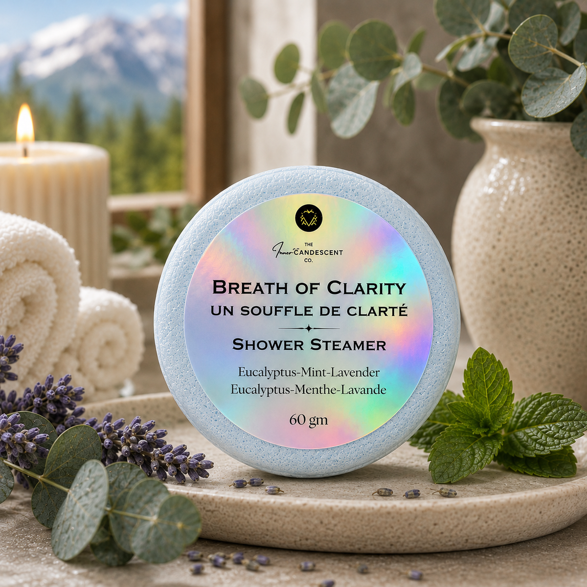 Breath of Clarity | Shower Steamer | Aromatherapy