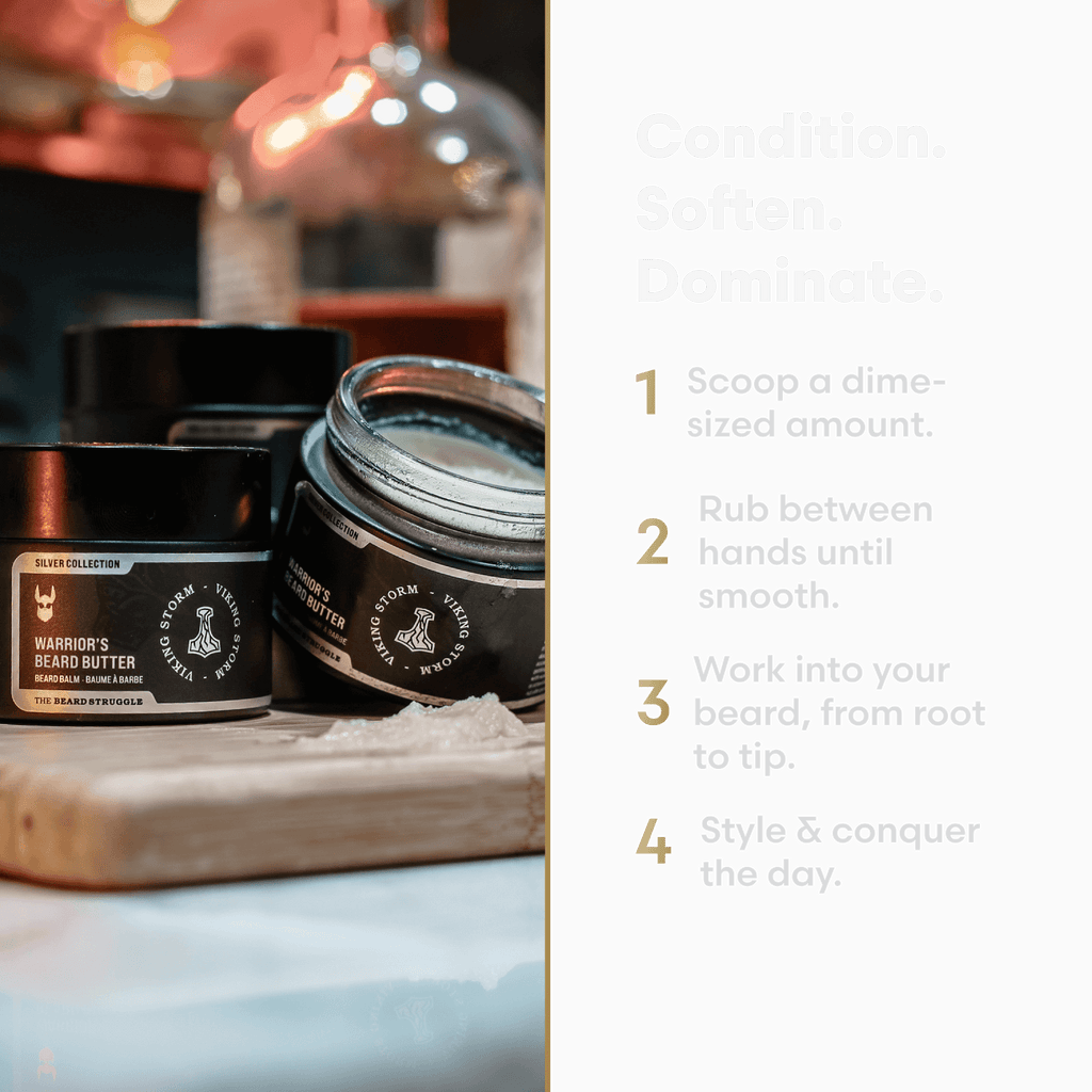 Warrior's Beard Butter - All Natural Care for Your Beard