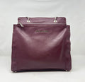 Sac à Main en Cuir Véritable Aubergine - Chloé