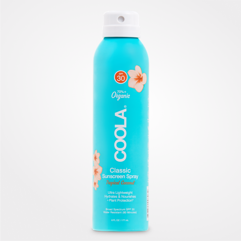 COOLA Classic Body SPF 30 Tropical Coconut Sunscreen Spray
