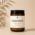 Bougie de soya CONSTANTIA cèdre et  ambre