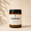 Bougie de soya SABRINA agrumes et sauge