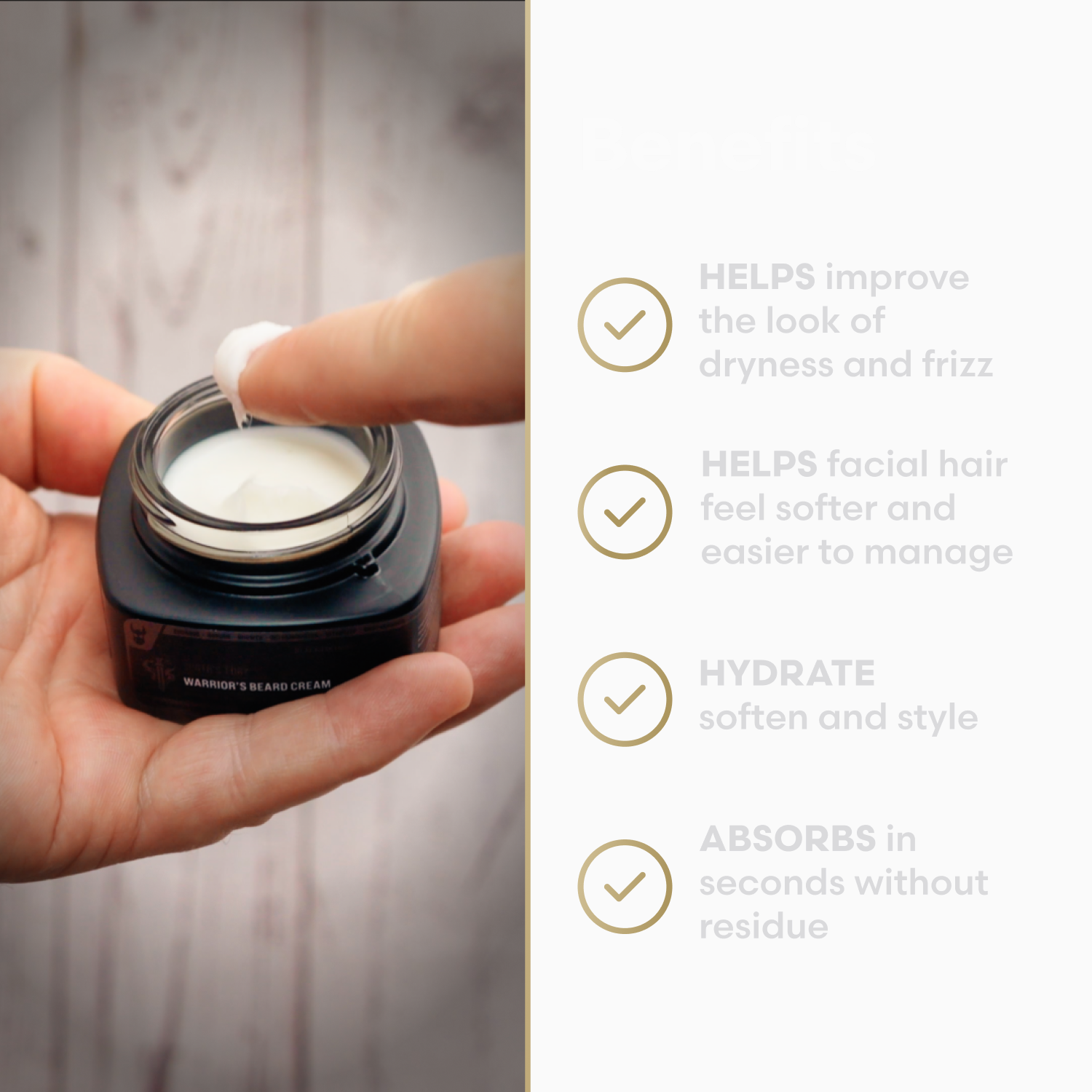 Beard Cream: Defeat Dryness and Itch