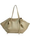 Genuine Leather Winged Tote Bag – Made in Italy