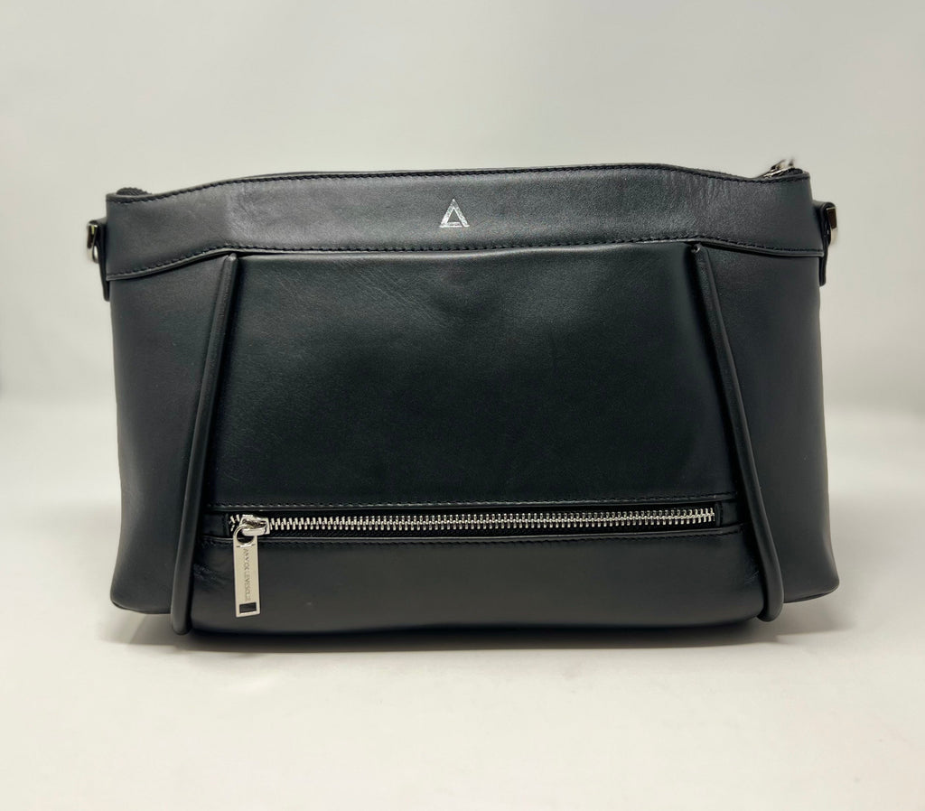 Sac à main cuir Noir, Elena