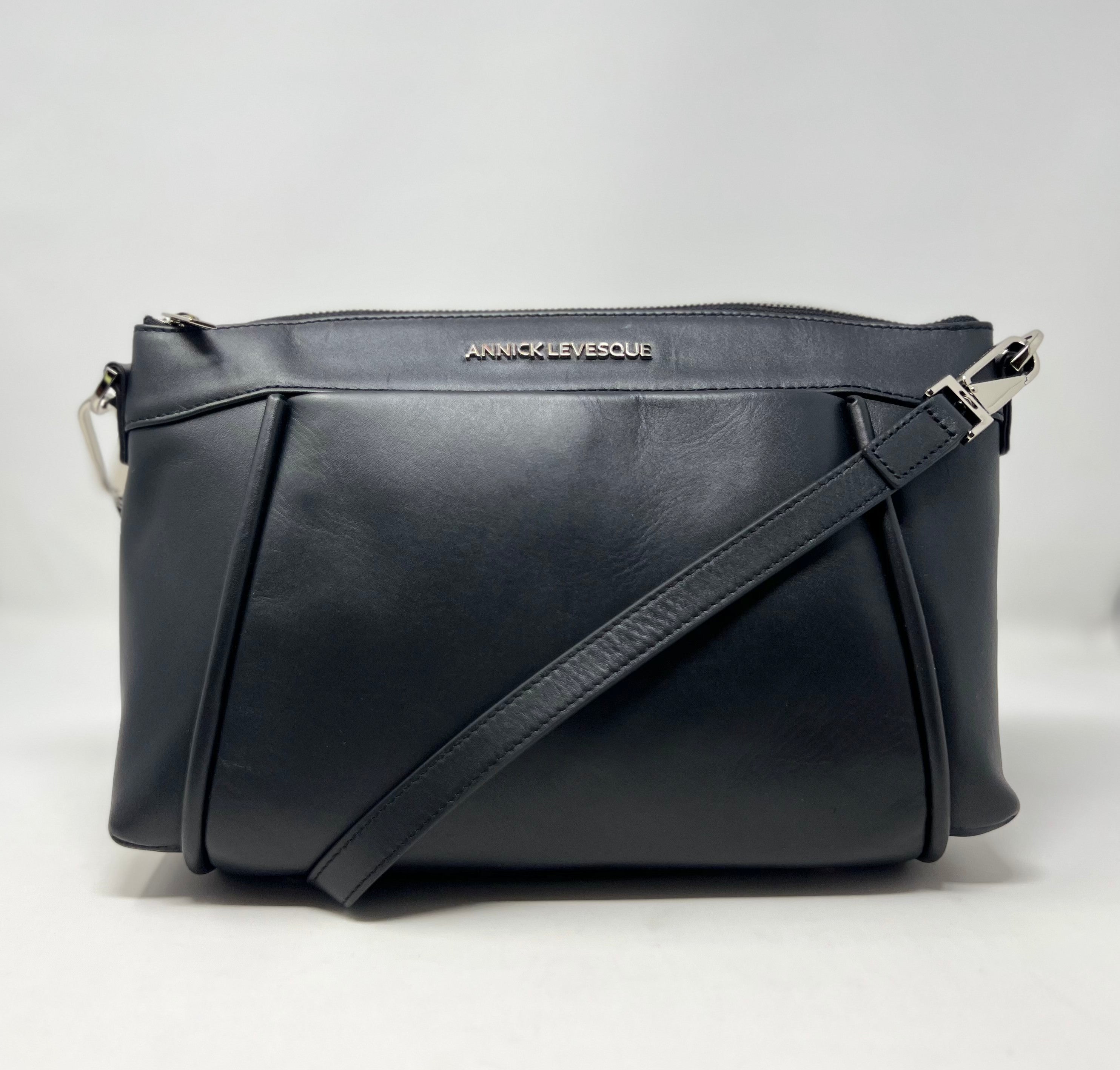 Sac à main cuir Noir, Elena