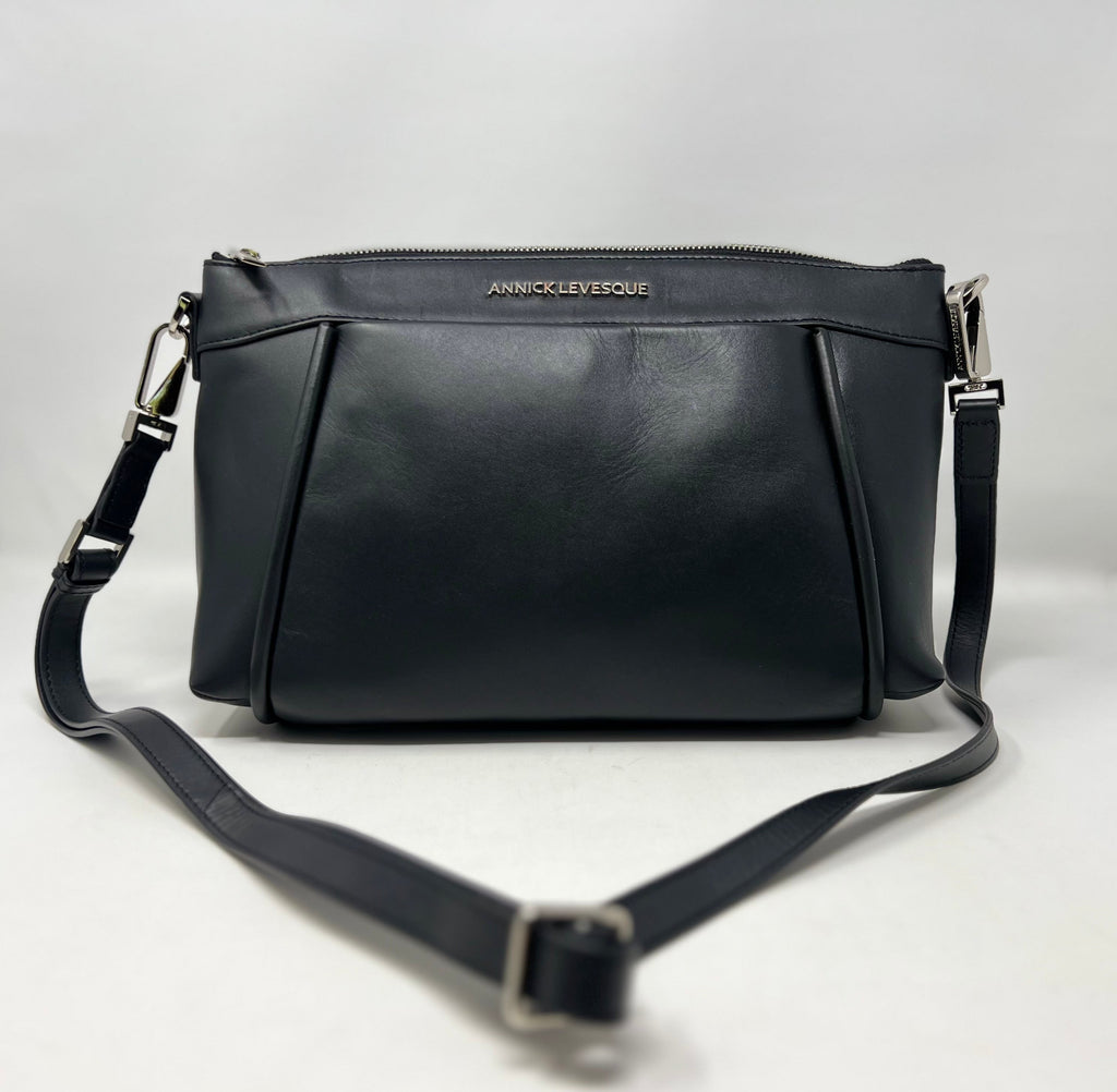 Sac à main cuir Noir, Elena