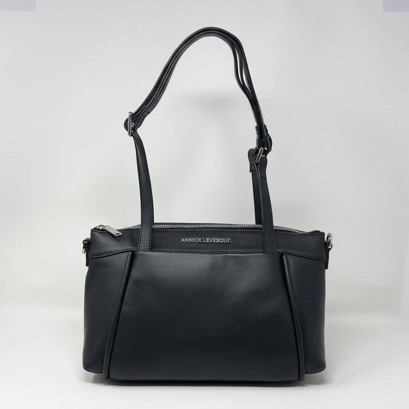 Sac à main cuir Noir, Elena