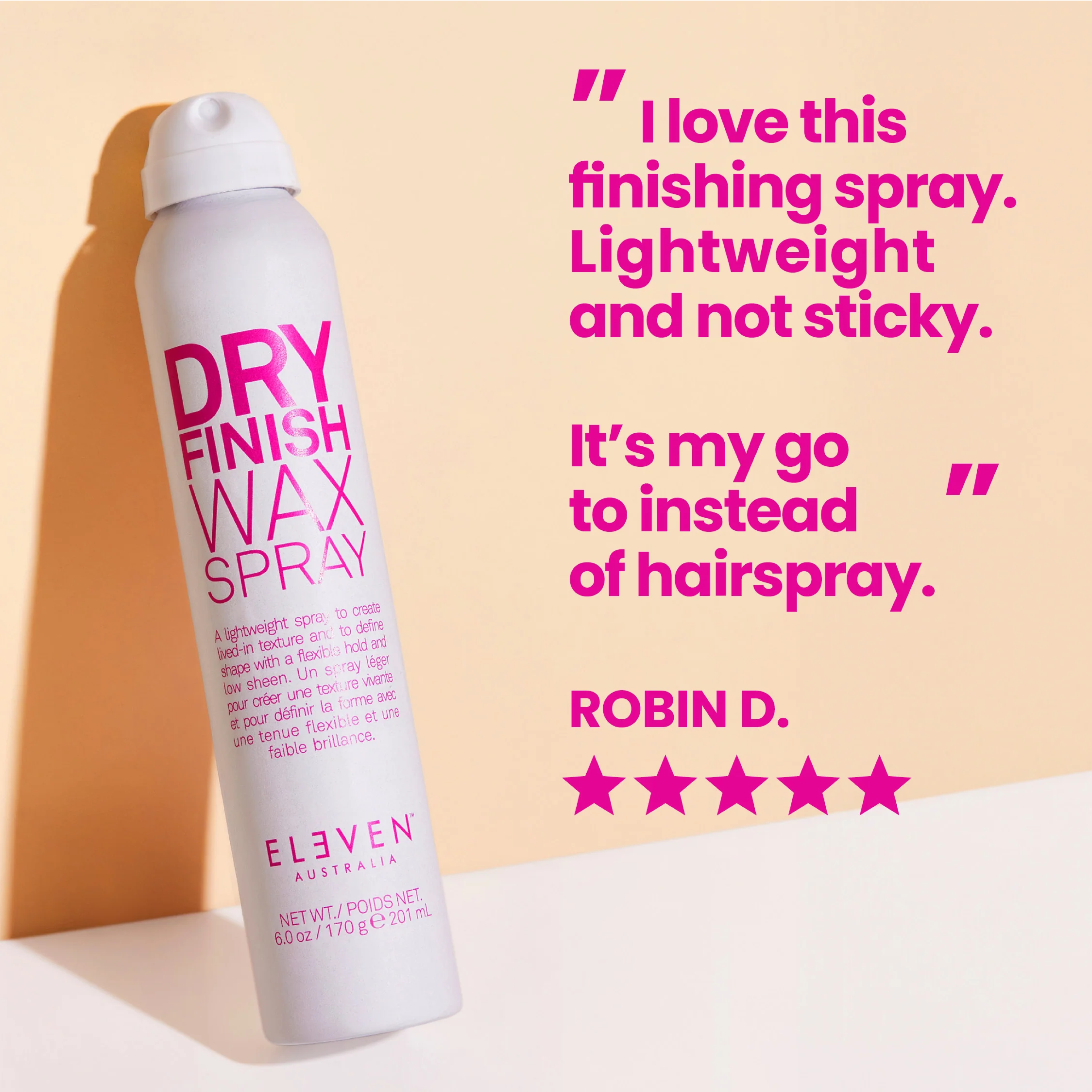 ELEVEN Australia Dry Finish Wax Spray