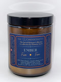 EMBER — FIRE ELEMENT | Warm spiced luxury coconut apricot wax candle