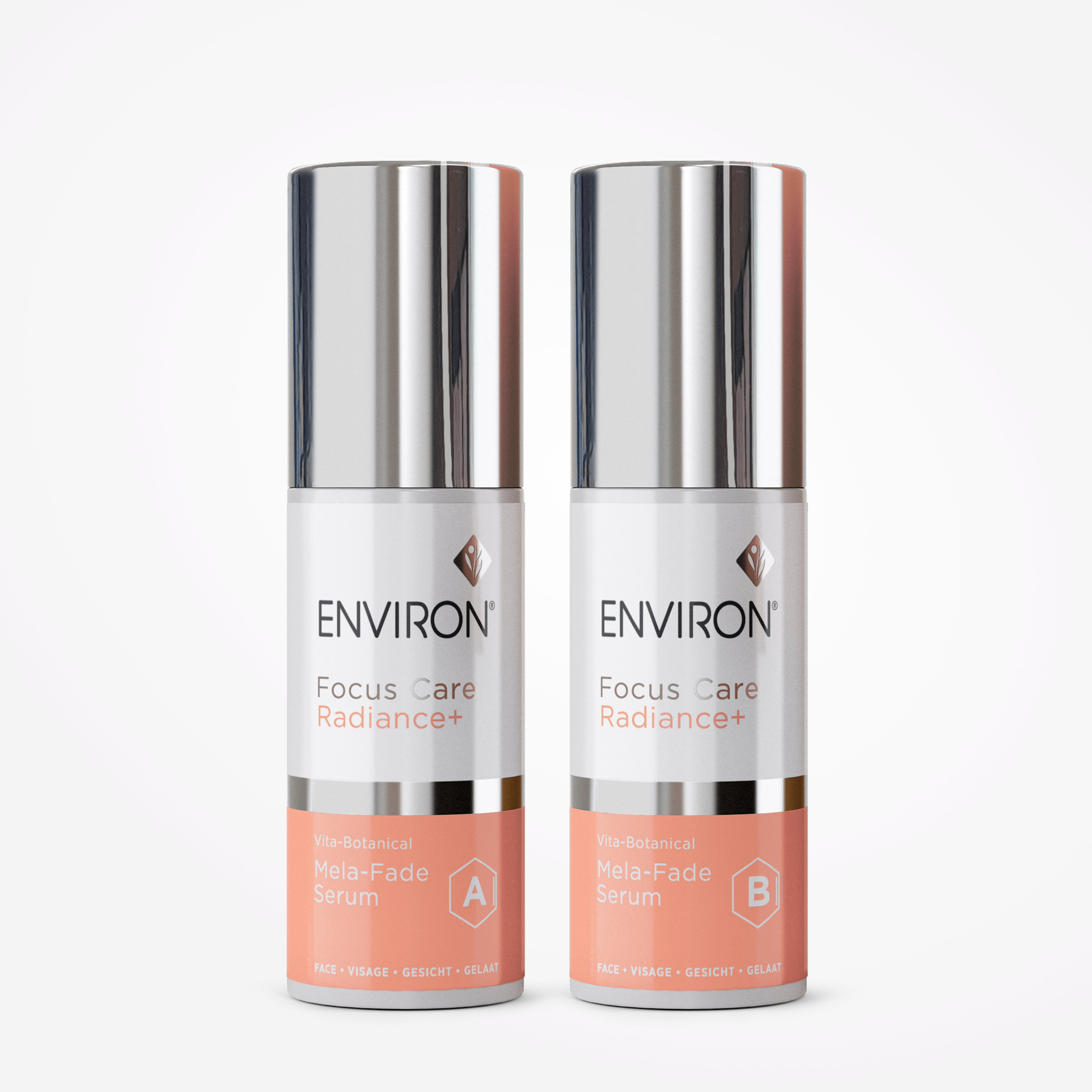 Environ Focus Care Radiance+® Vita-Botanical Mela-Fade Serum A & B System