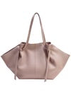 Genuine Leather Winged Tote Bag – Made in Italy