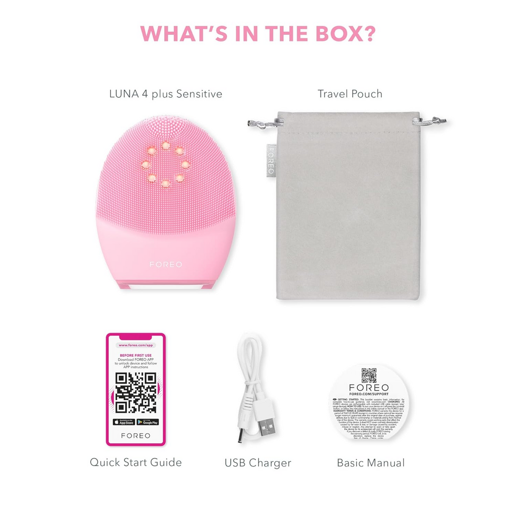 FOREO LUNA 4 Plus Smart Cleansing & Anti-Aging Device - Normal Skin