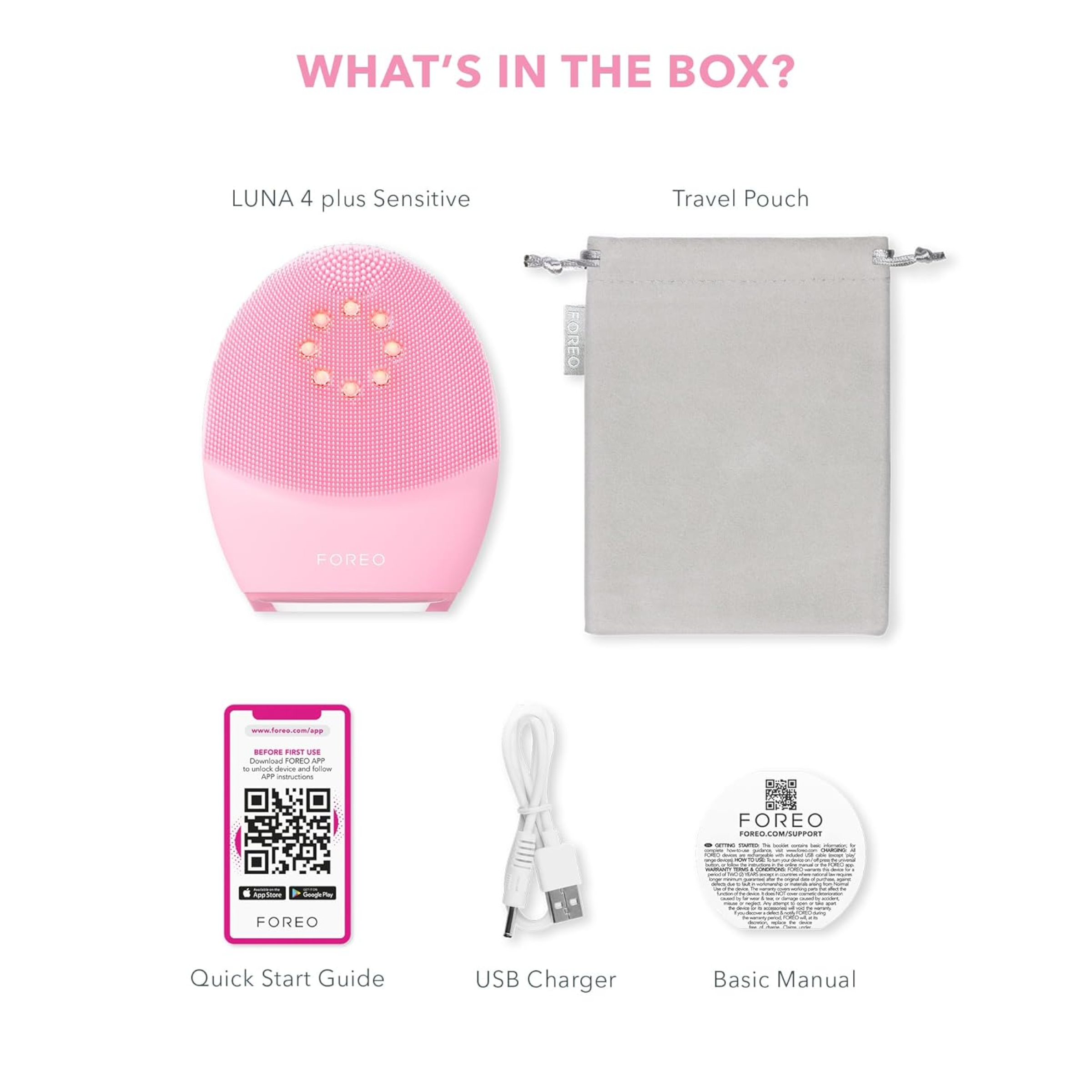 FOREO LUNA 4 Plus Smart Cleansing & Anti-Aging Device - Normal Skin