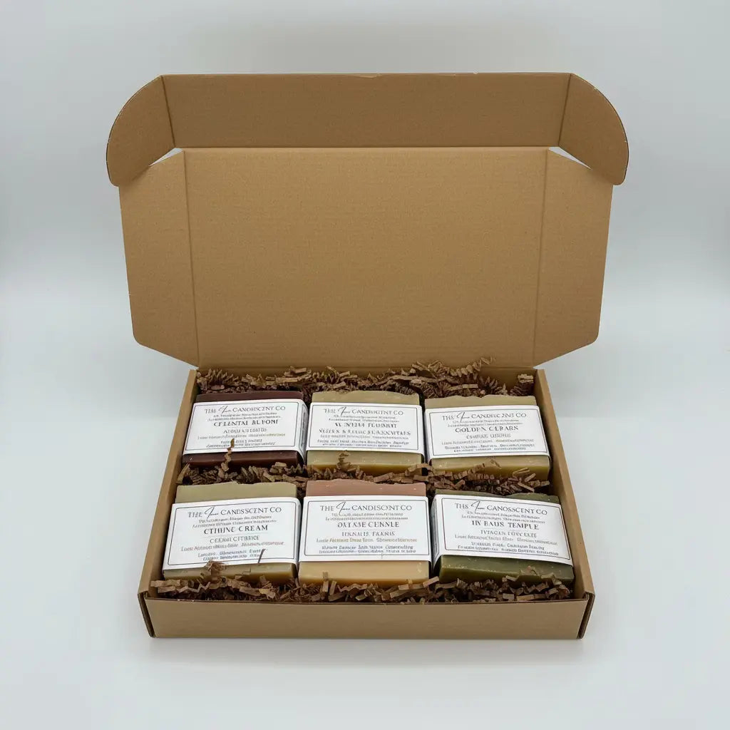 The Candescent Cleanse Bar Collection - Luxury Artisan Soap Bars - Essential Oil Bundle