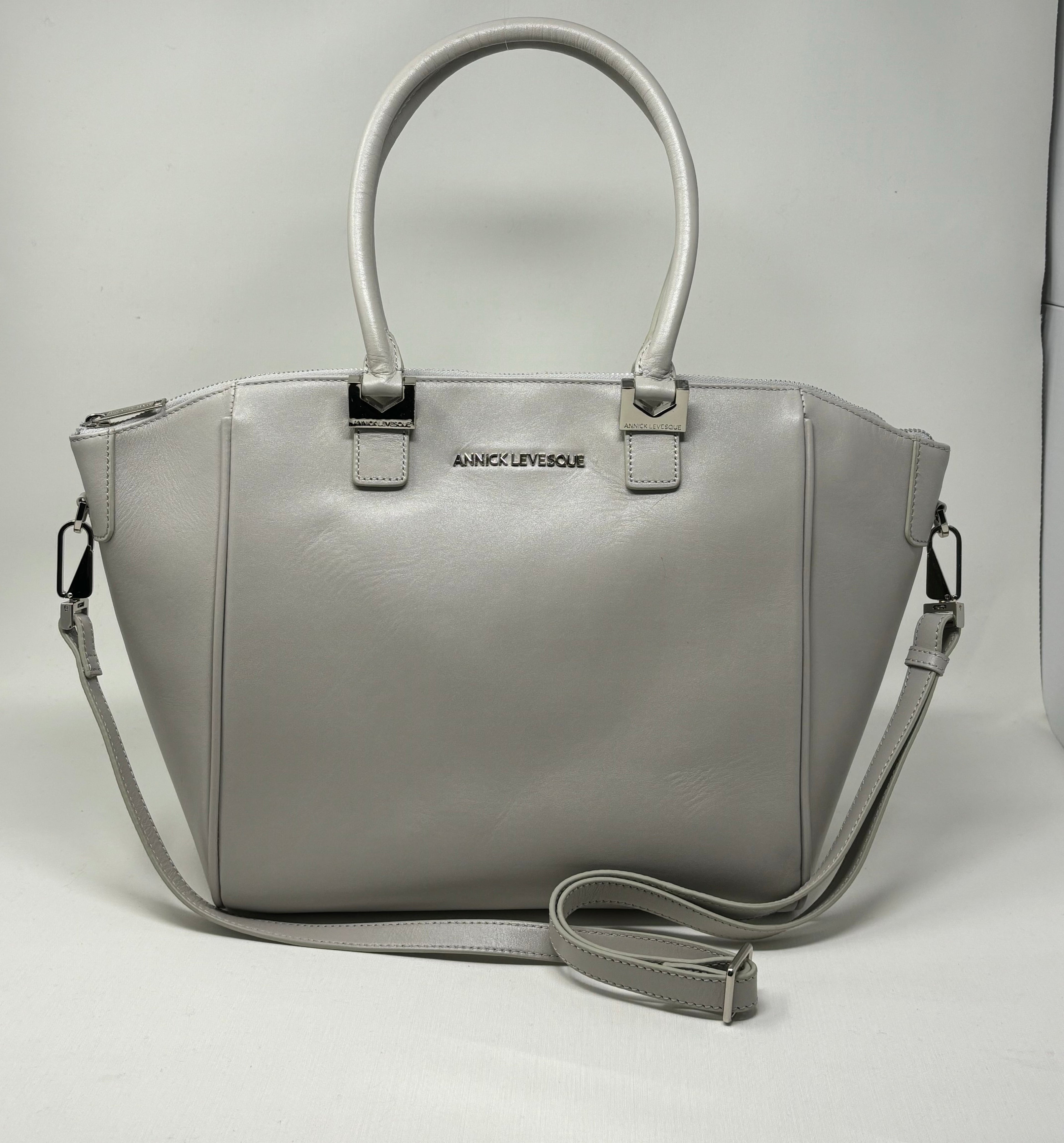 Sac à Main en Cuir Perlé | Mona Moyen