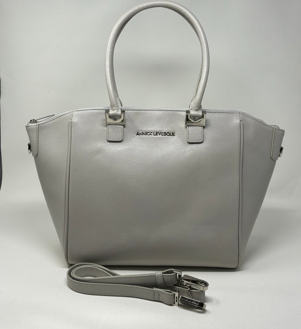 Sac à Main en Cuir Perlé | Mona Moyen