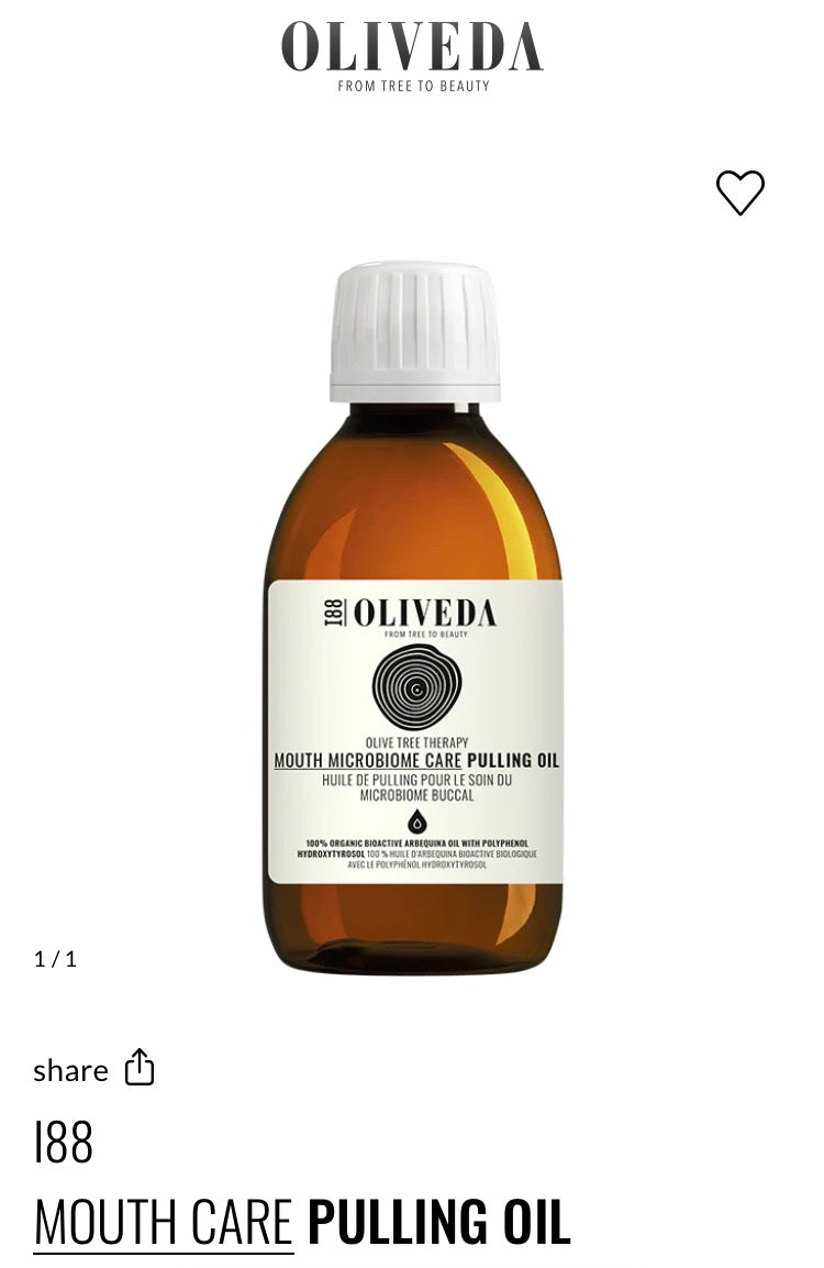 I88
MOUTH CARE PULLING OIL