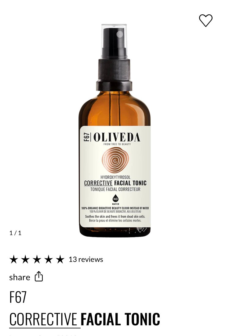 F67
CORRECTIVE FACIAL TONIC