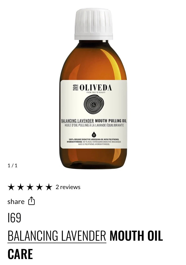 I69
BALANCING LAVENDER MOUTH OIL CARE