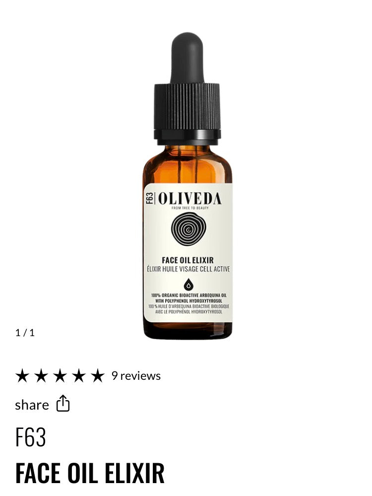 F63
FACE OIL ELIXIR