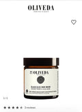 F18
BLACK OLIVE FACE MASK