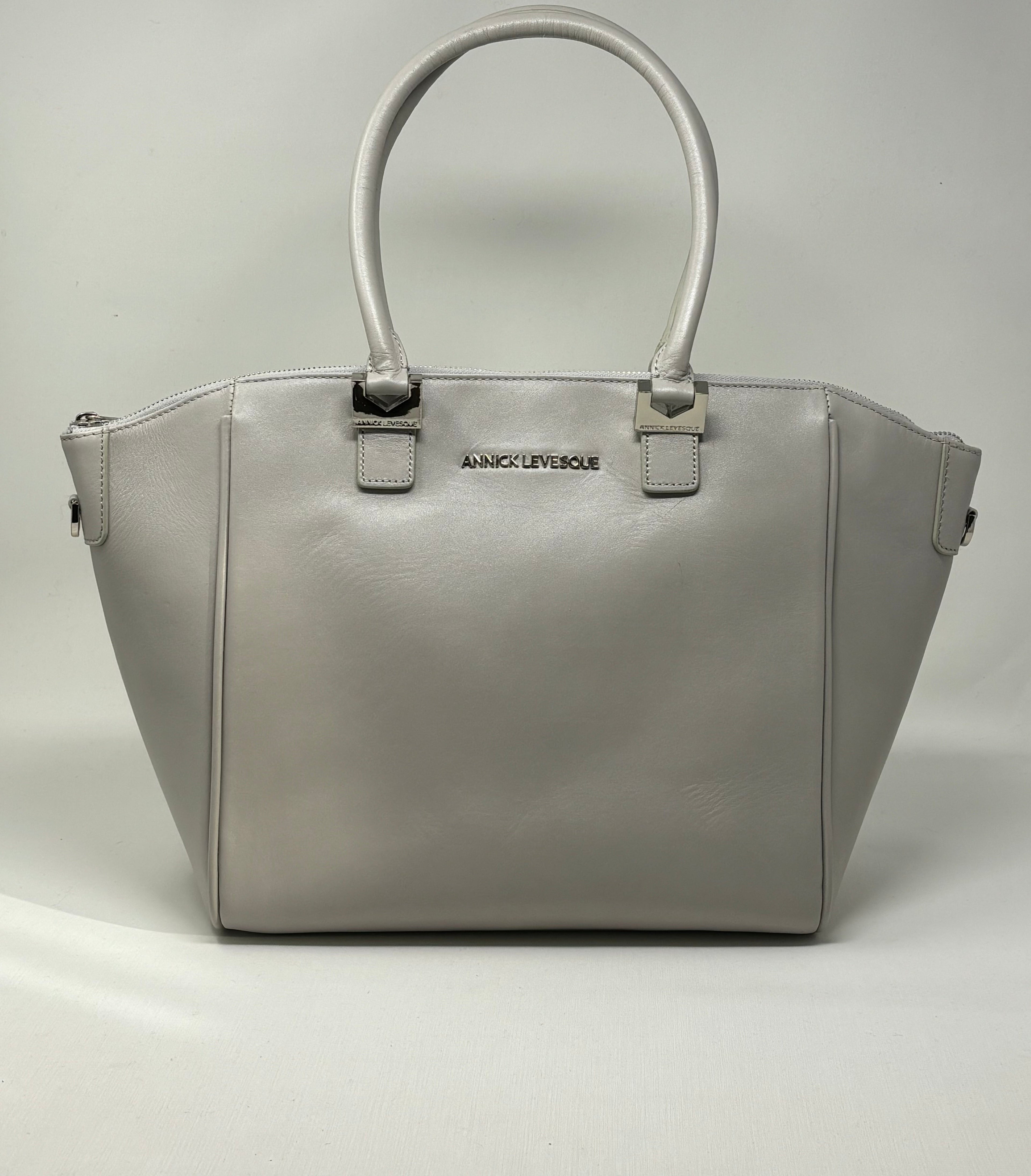Sac à Main en Cuir Perlé | Mona Moyen