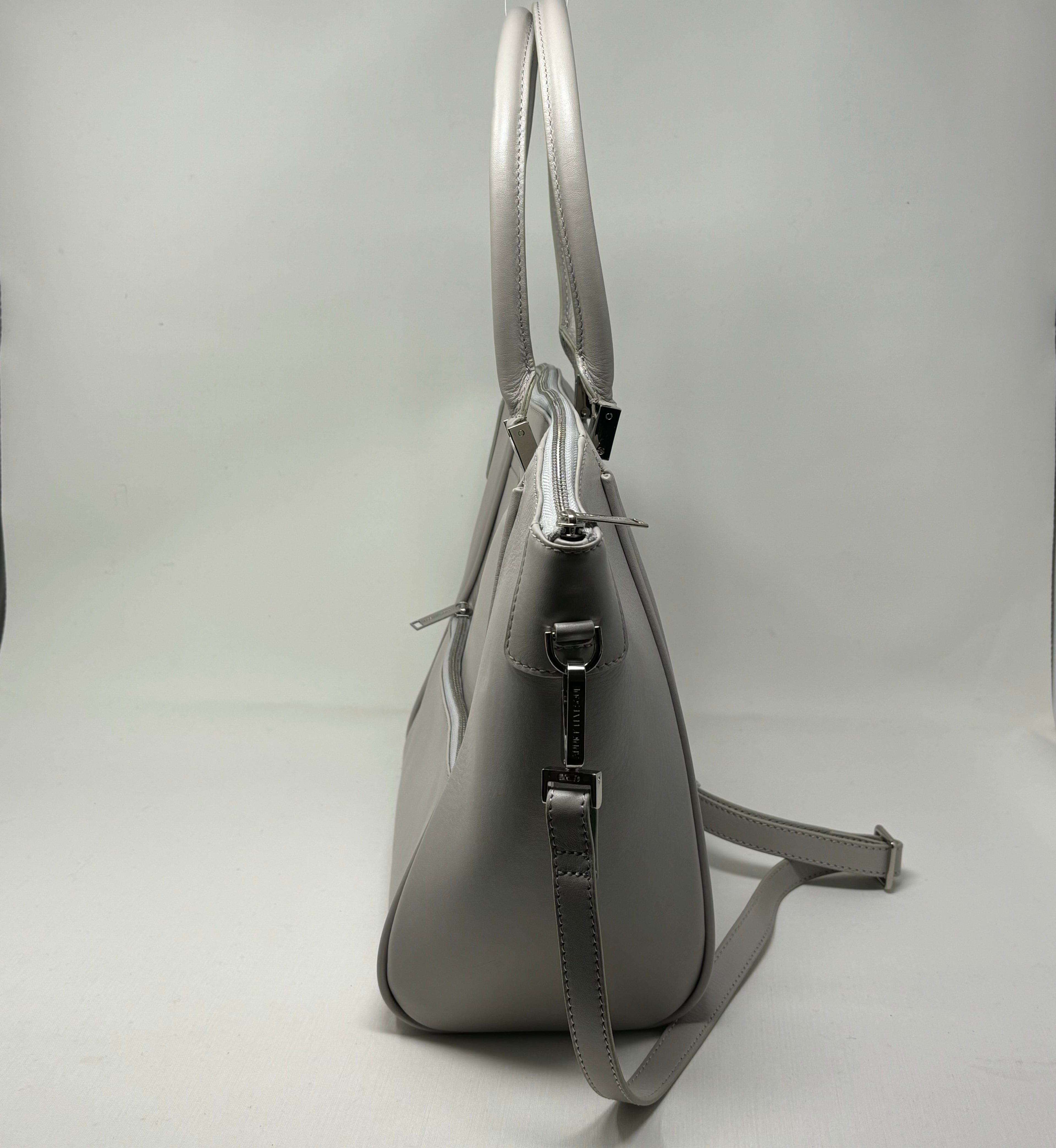 Sac à Main en Cuir Perlé | Mona Moyen
