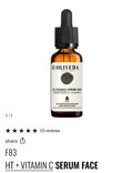F83
HT + VITAMIN C SERUM FACE