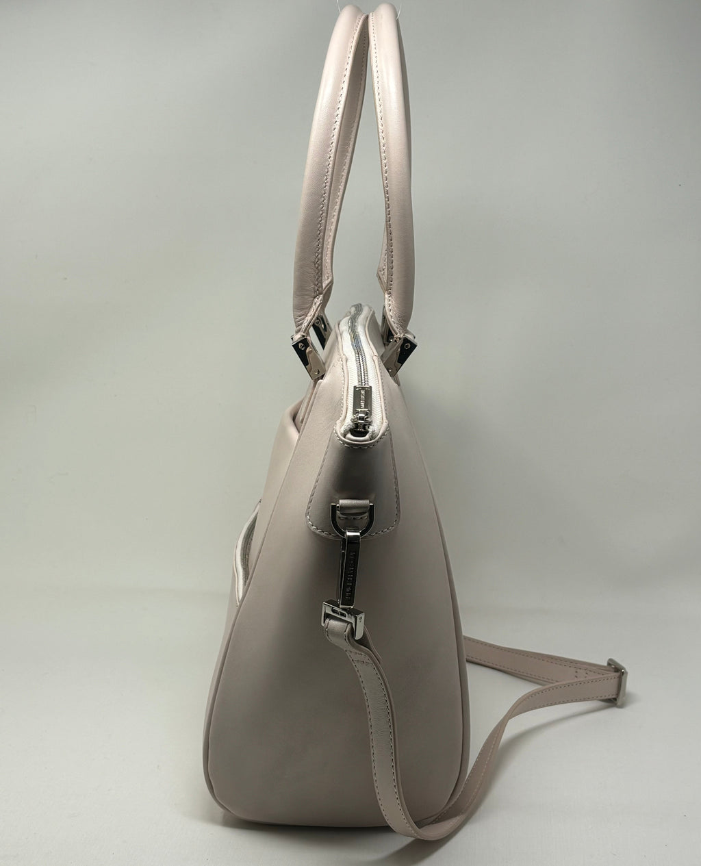 Sac à Main en Cuir rose blush | Mona Moyen