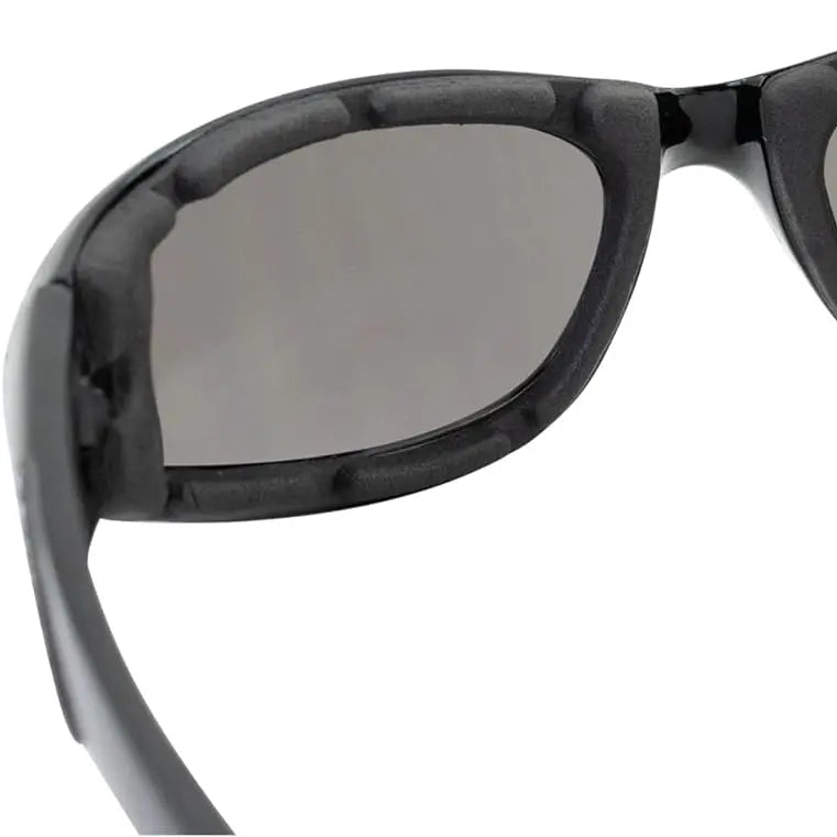 Global Vision Marilyn Women’s Rhinestone Motorcycle Sunglasses. Foam Padded Bling Riding Glasses with Shatterproof Flash Mirror Lenses
