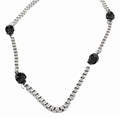 GoSteel Biker Skull Chain Necklace