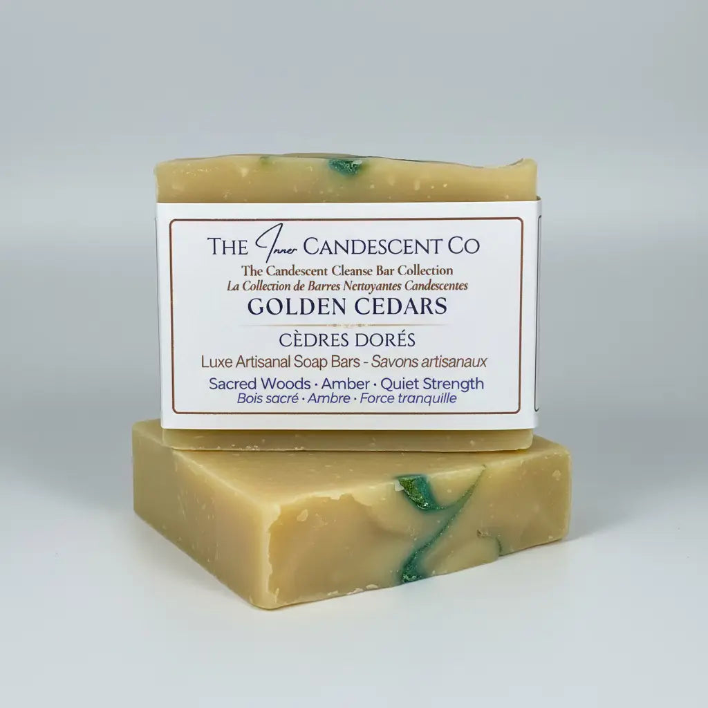 Golden Cedar | Warm Cedar Handmade Soap Bar