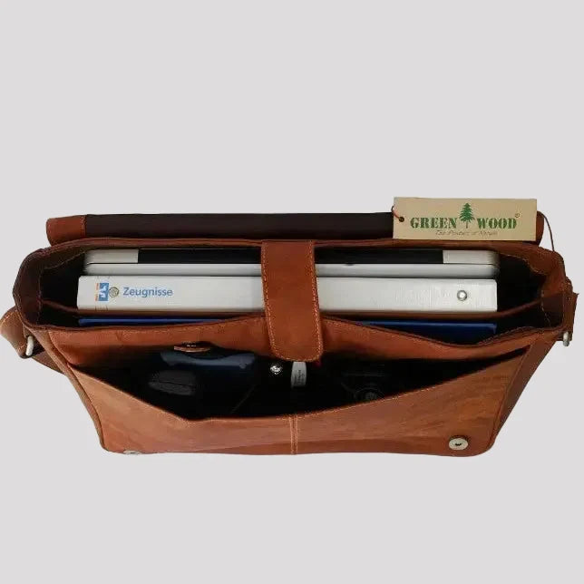 Greenwood Leather Laptop Bag
