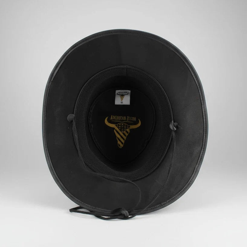 Shapeable Cowboy Hat with 12 Gauge Bullet Slice & Embellishments
