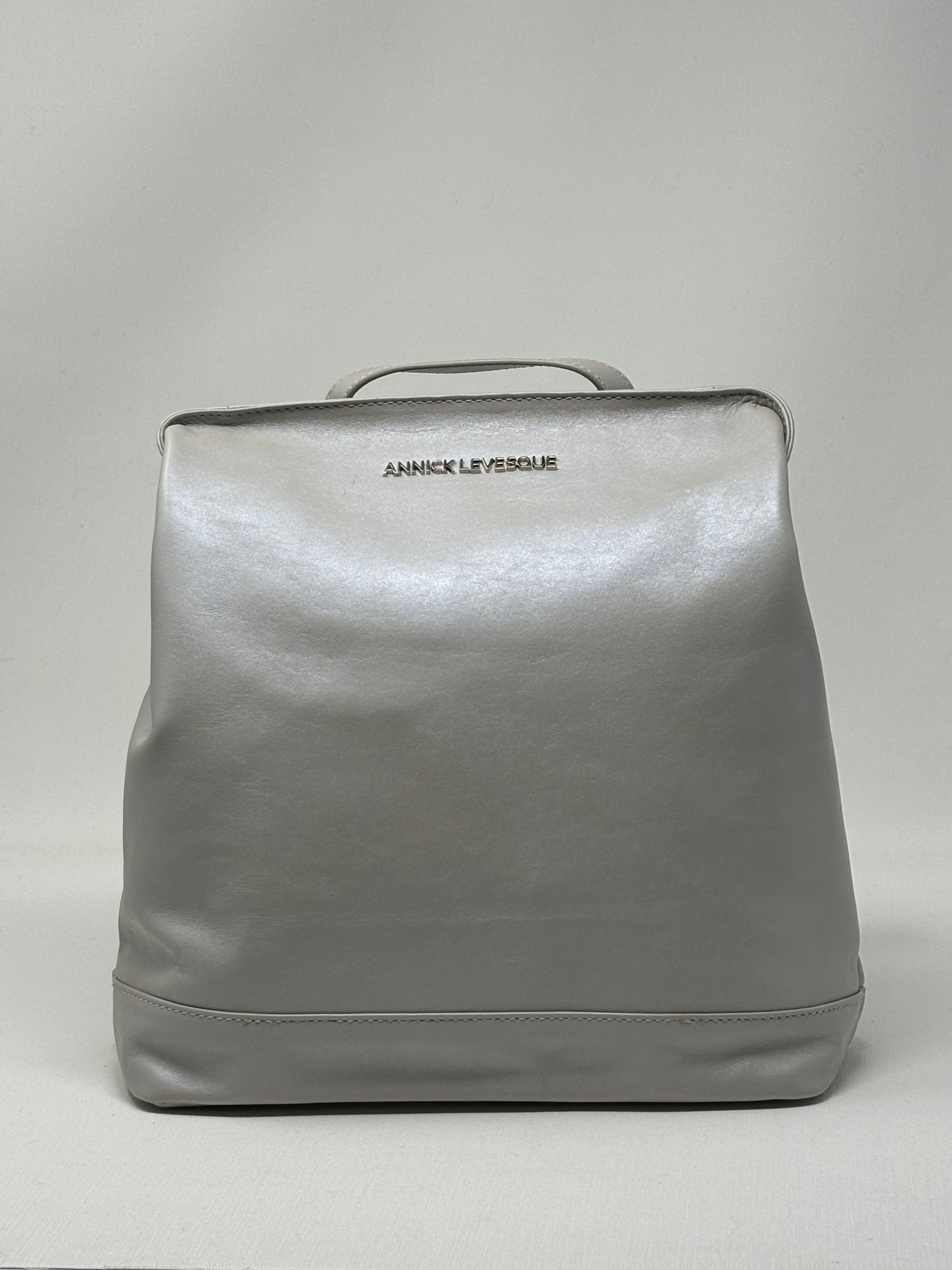 Sac à dos en cuir, perlé - Lore