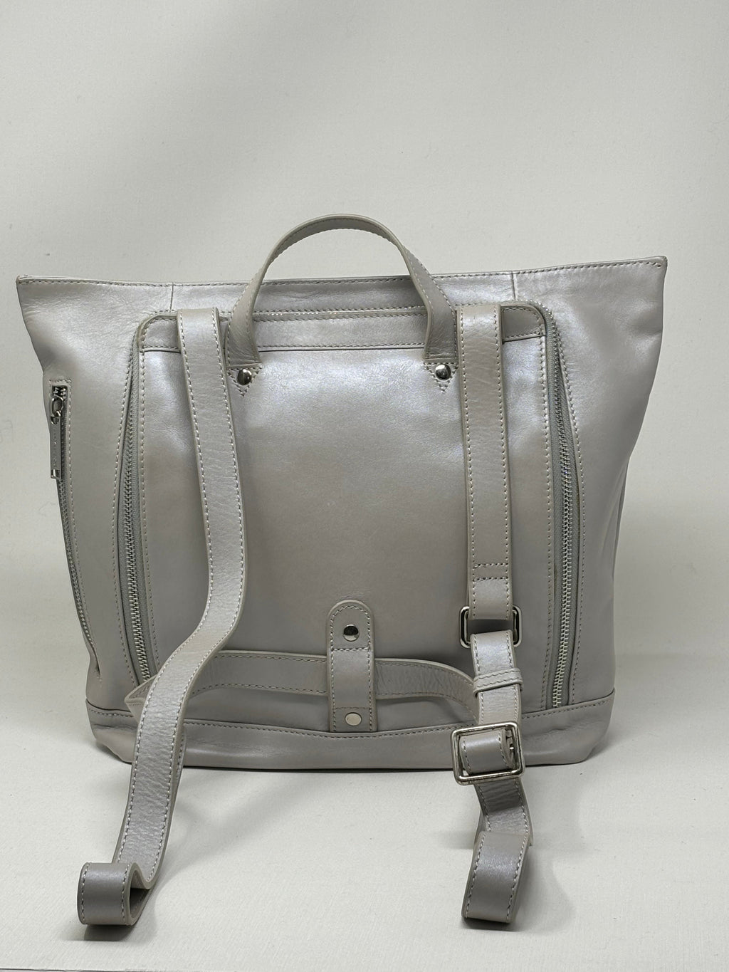 Sac à dos en cuir, perlé - Lore