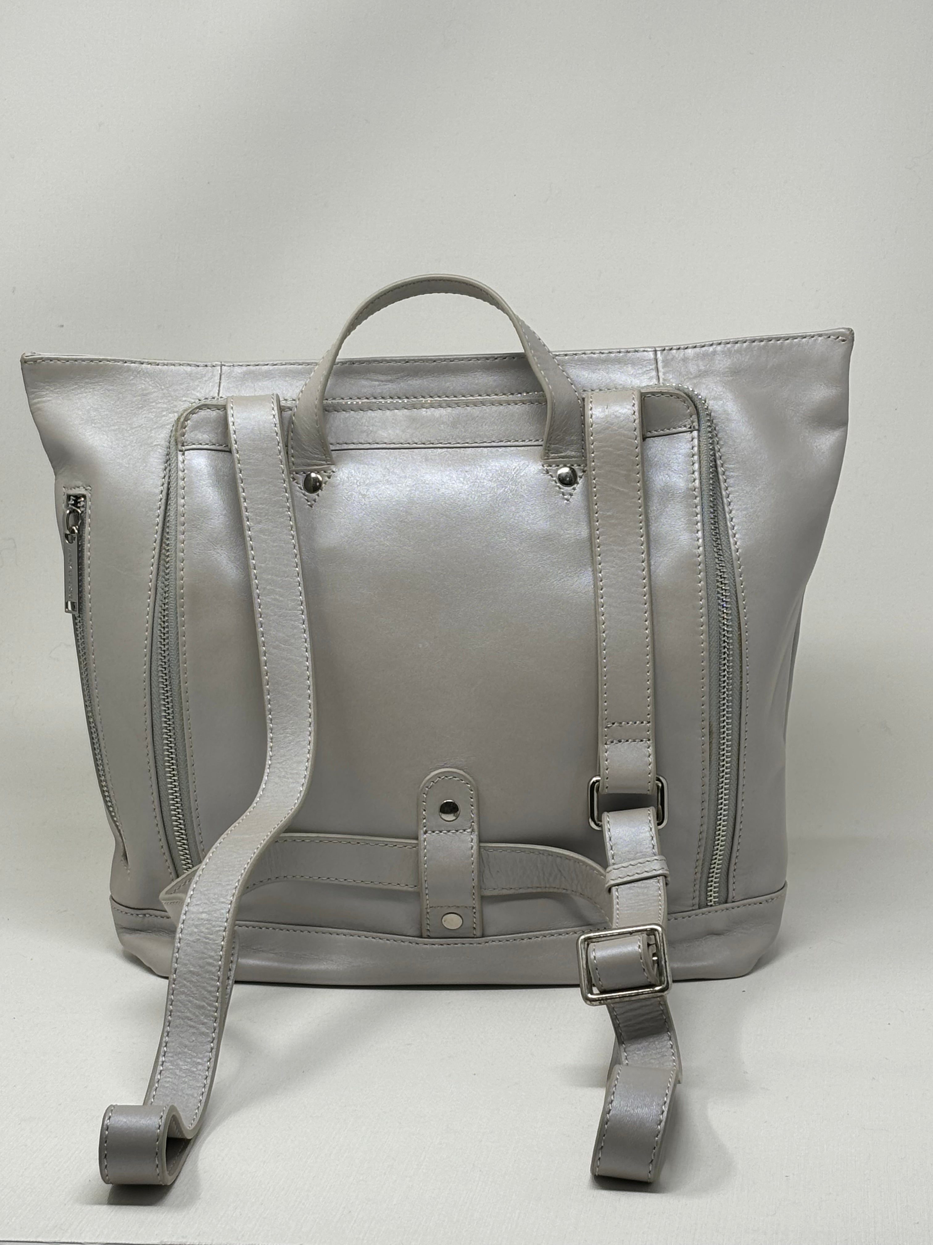 Sac à dos en cuir, perlé - Lore