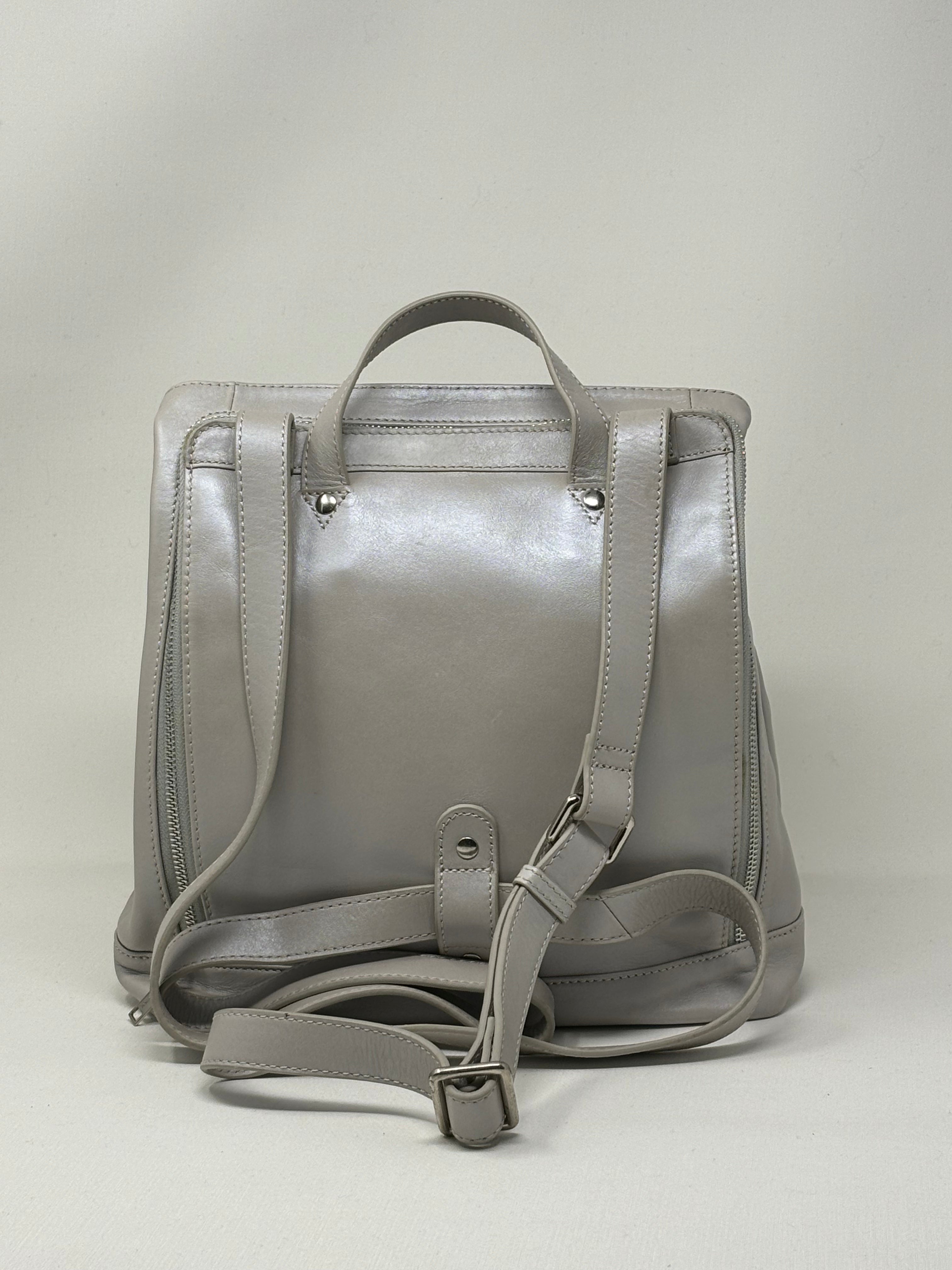Sac à dos en cuir, perlé - Lore