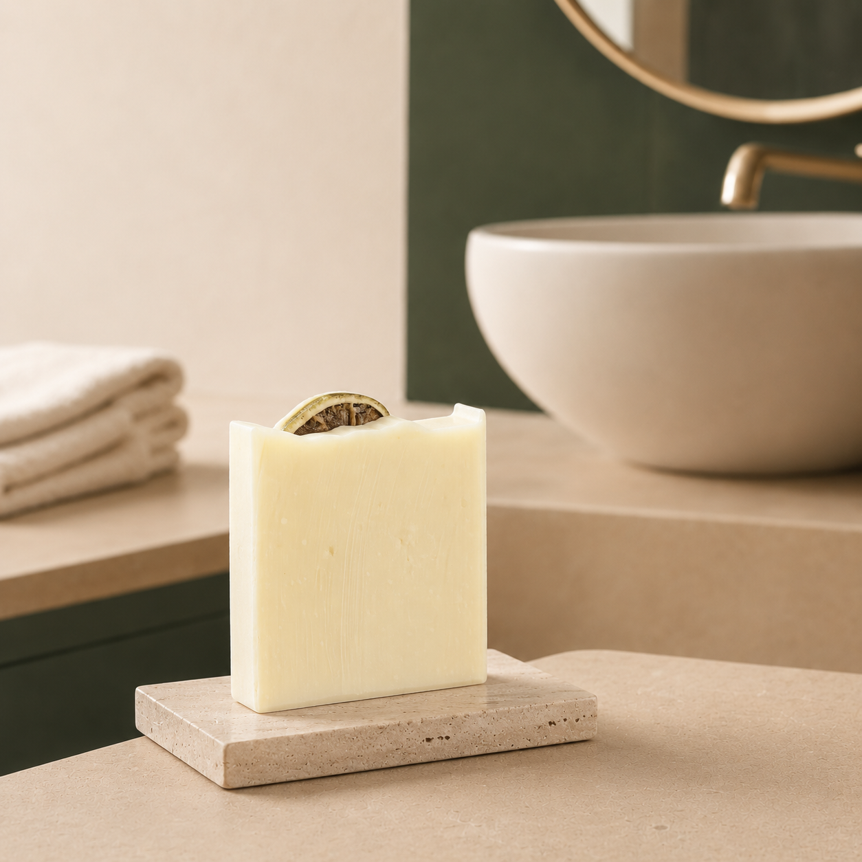 Savon doux ALAYNA huile d'avocat et citron