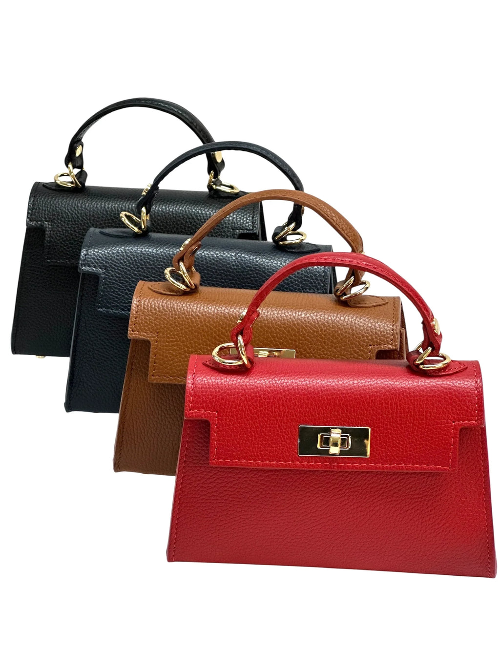 Leather Mini Top Handle Satchel wholesale