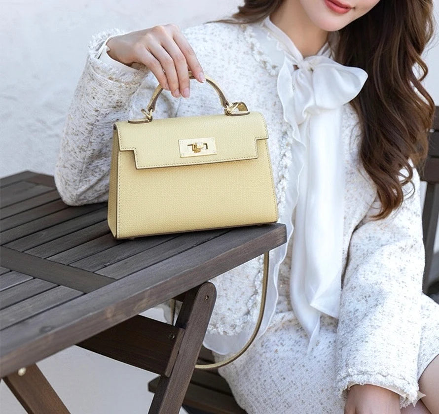 Leather Mini Top Handle Satchel wholesale