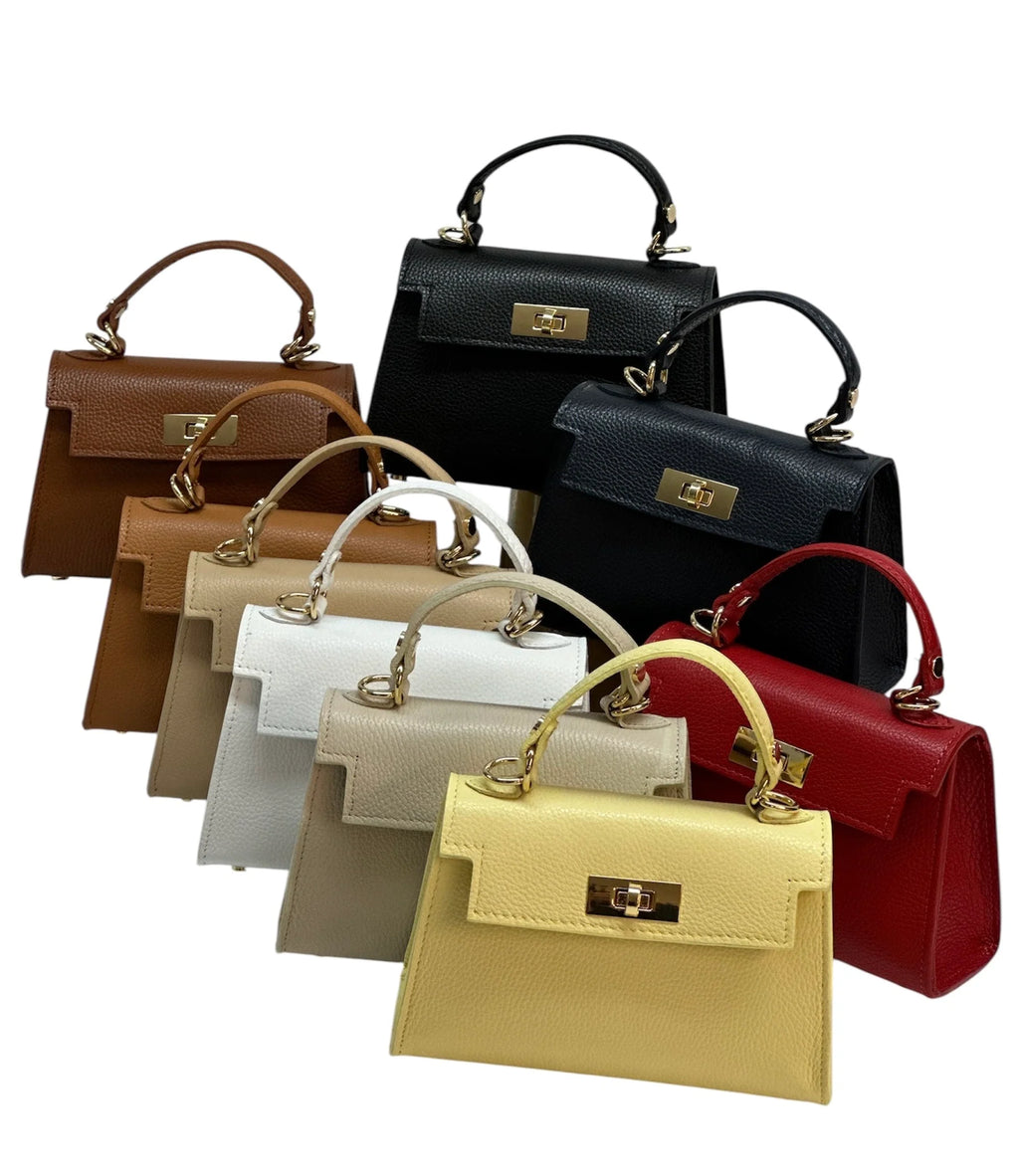 Leather Mini Top Handle Satchel wholesale