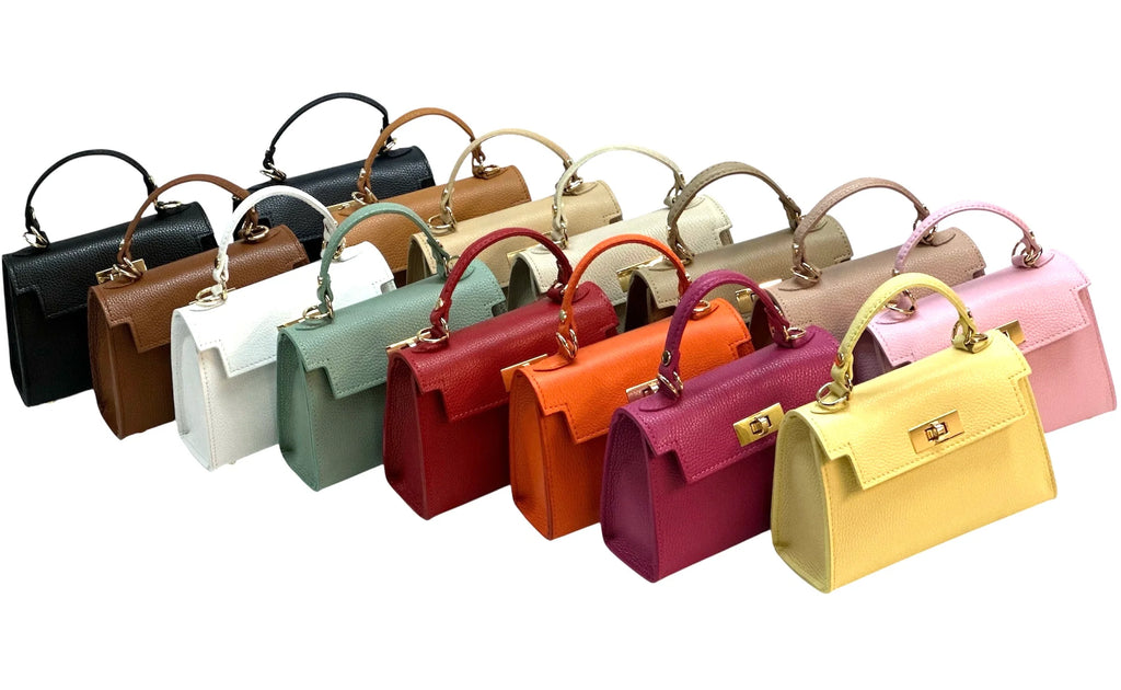 Leather Mini Top Handle Satchel wholesale
