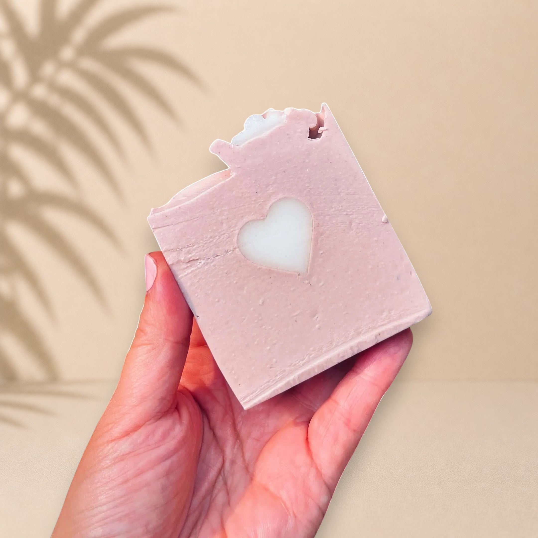 Savon à l'argile rose FRIDA pois senteur