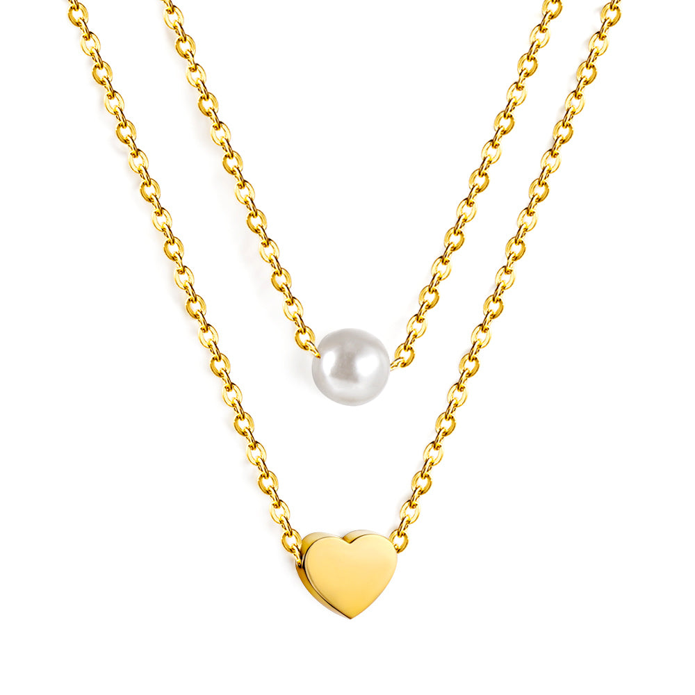 Heart & Pearl Harmony Pendant