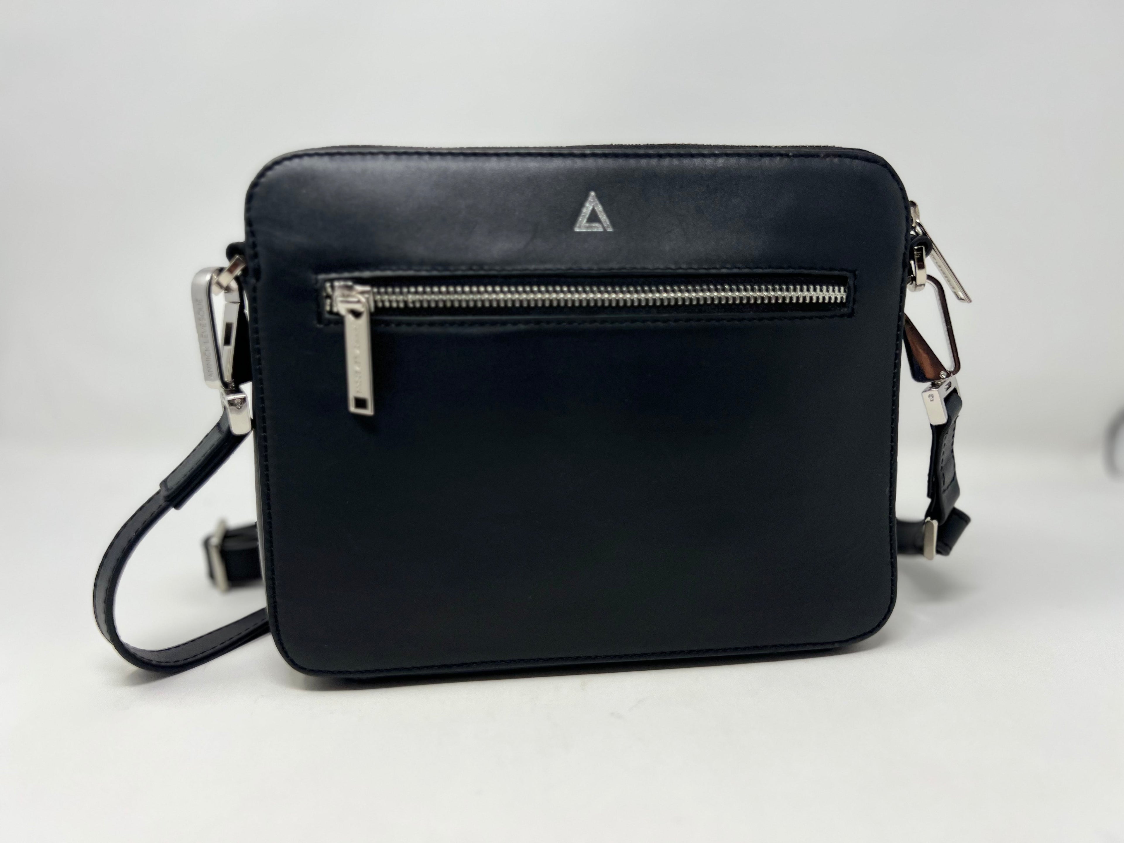 Petit Sac bandoulière avec porte-carte détachable, noir | Kennedi