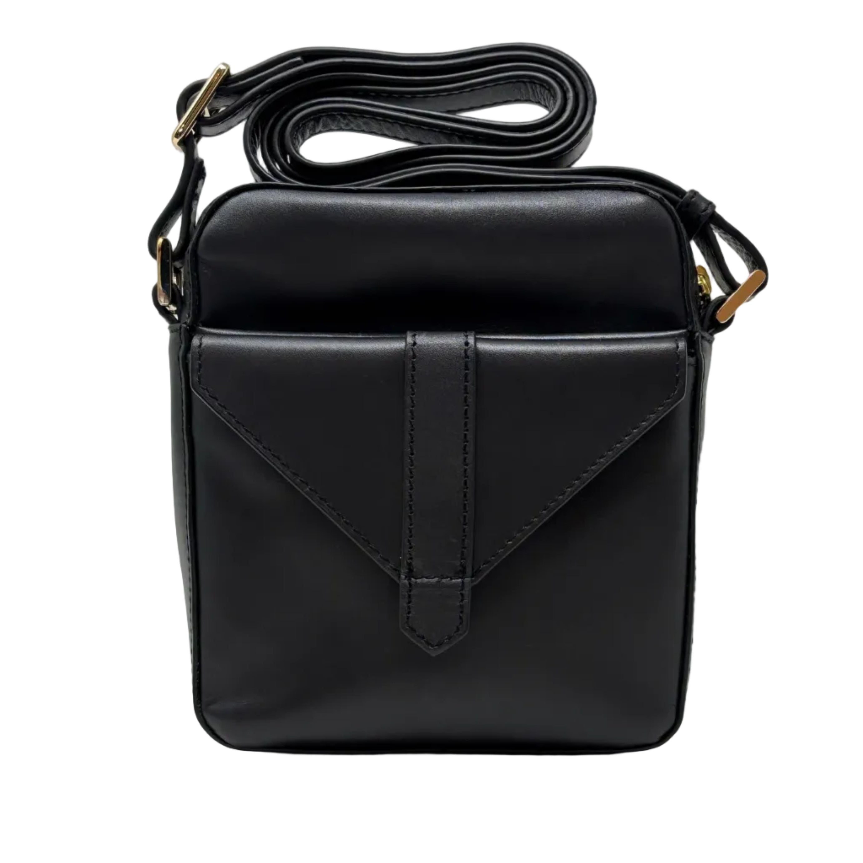 Petit sac en cuir noir — Nadine PRÉCOMMANDE 4 à 8 semaines