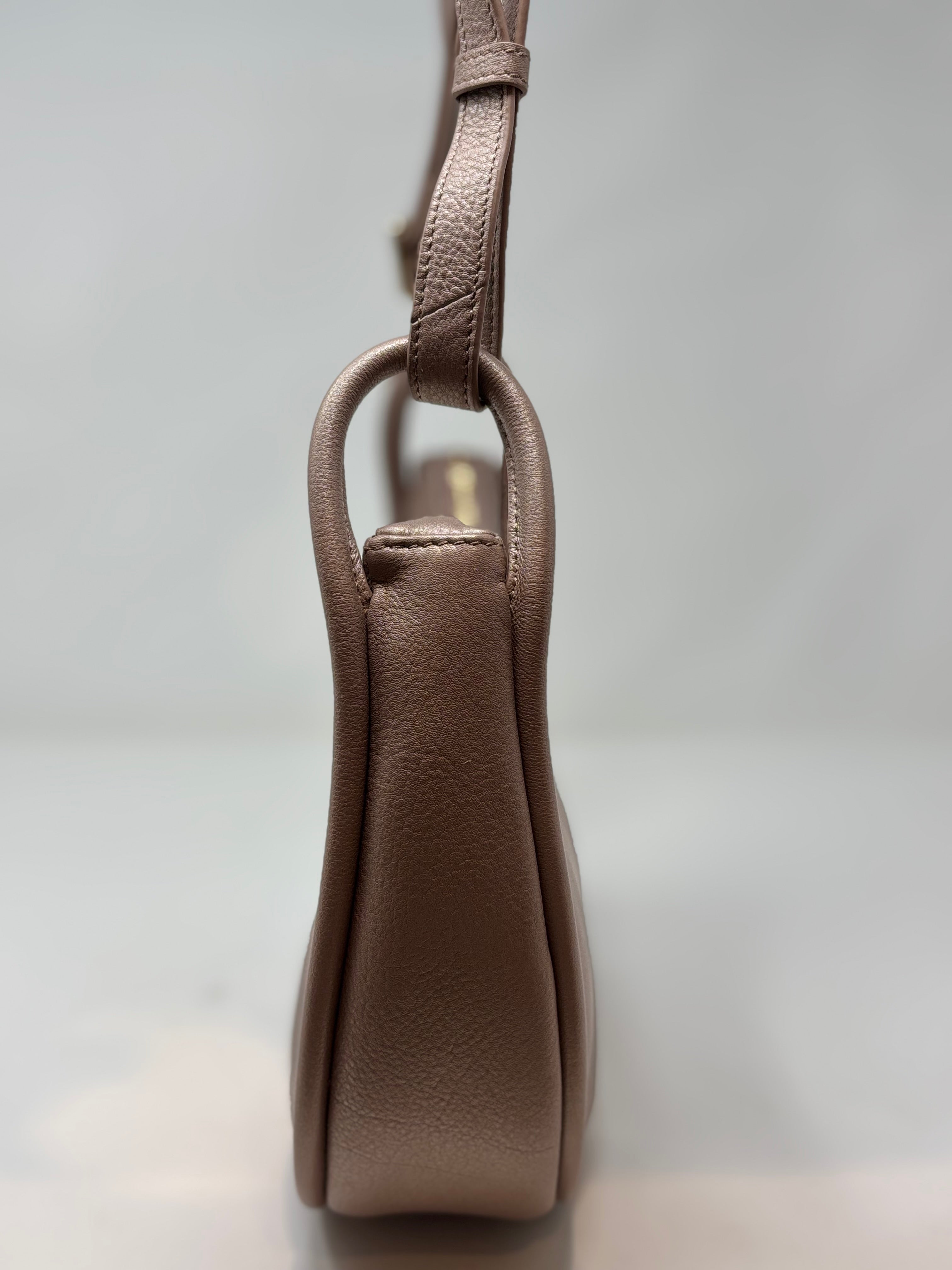 Sac à bandoulière rose platine - Sabrina