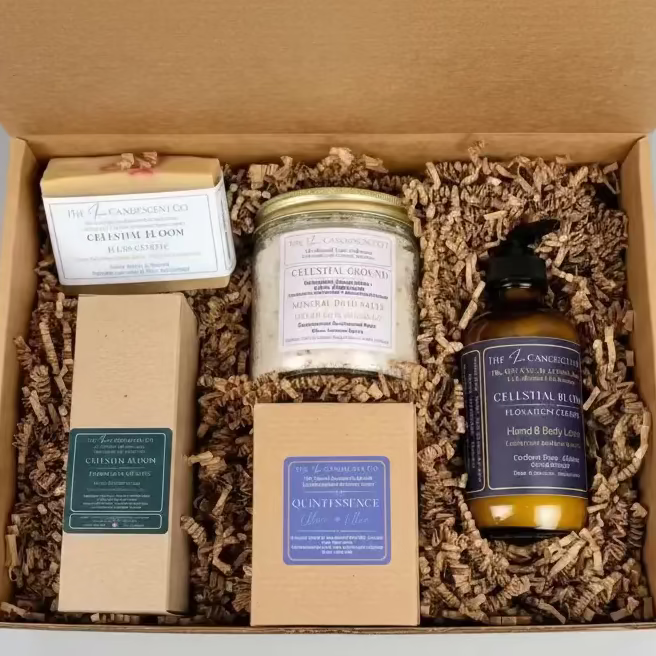CELESTIAL HARMONY SANCTUARY BUNDLE | Luxury Bath & Body Gift Set